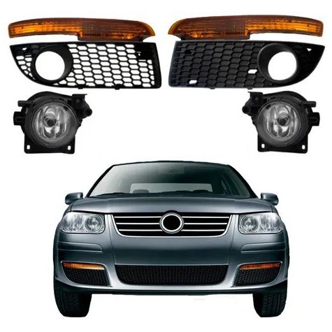 适用大众雾灯雾灯框前杠灯 JETTA CLASICO