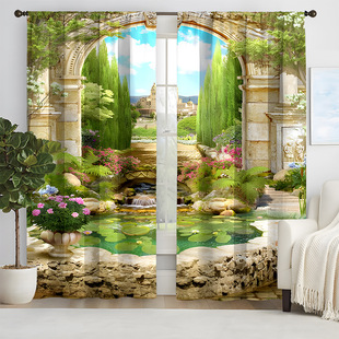 2pcs�¿�Žֵ��D�������羳�S�ҹ�؛�͏d����3D���aӡ���߾��ܴ�