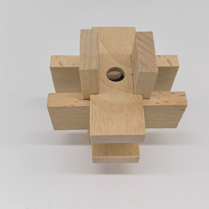 Juguete de inteligencia Kongming Lock Luban Luban Bloques de construcción de espiga y espiga descompresión para estudiantes de nueve cadenas Juego completo de deducción de inteligencia al por mayor