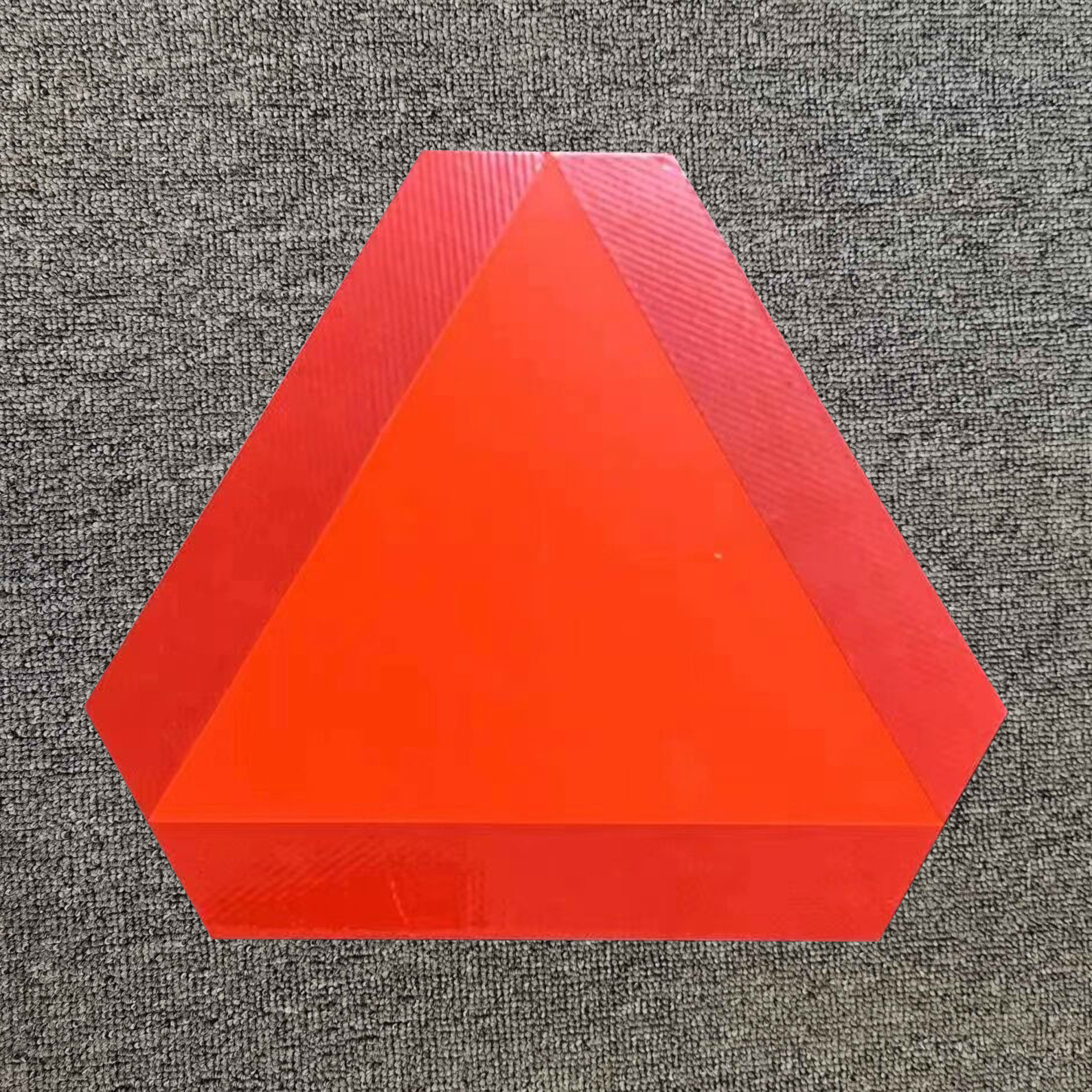 铝板PVC三角形反光标志安全警示牌提示标识牌夜视铝制防水