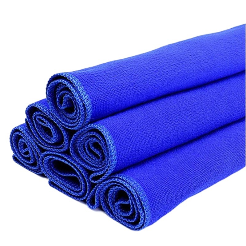Microfiber 30*30 Car Edge Wiping Small Towel Household Cleaning Towel Shoe Wiping Small Towel