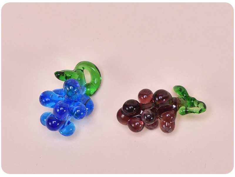 30g Weight Pendant Jewelry Making Type DIY Jewelry Accessories Classification 10 PCS/Package Quantity glass Material Fruit Pattern All Seasons Season Cute Style 10 PCS/Package Glass Fruit Pendant DIY Jewelry Accessories 无