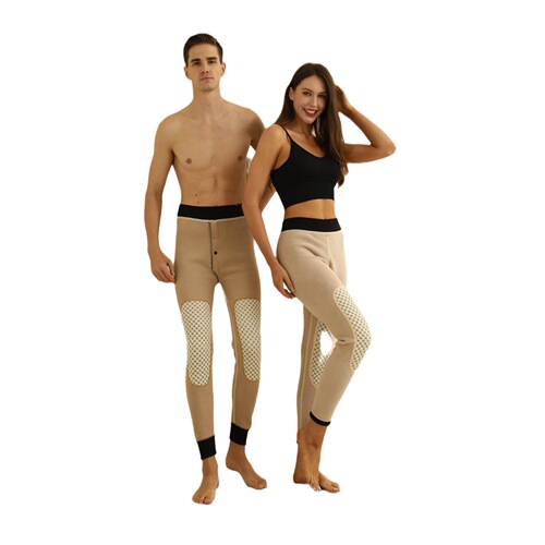 Men's and Women's Warm Thigh Warmers with Graphene Patches, Fleece-lined and Thickened Autumn/Winter Pants, Cotton Pants, Cashmere Pants, Wool Pants