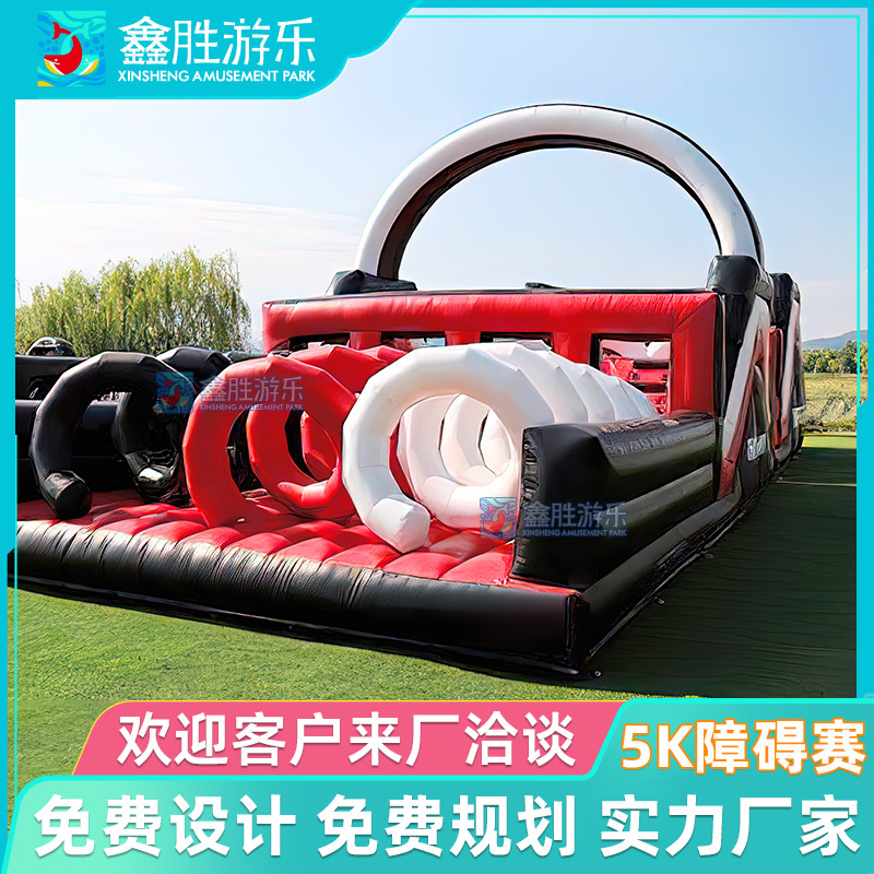 Trastornos de entrada en tierra inflables a gran escala al aire libre transfronterizos