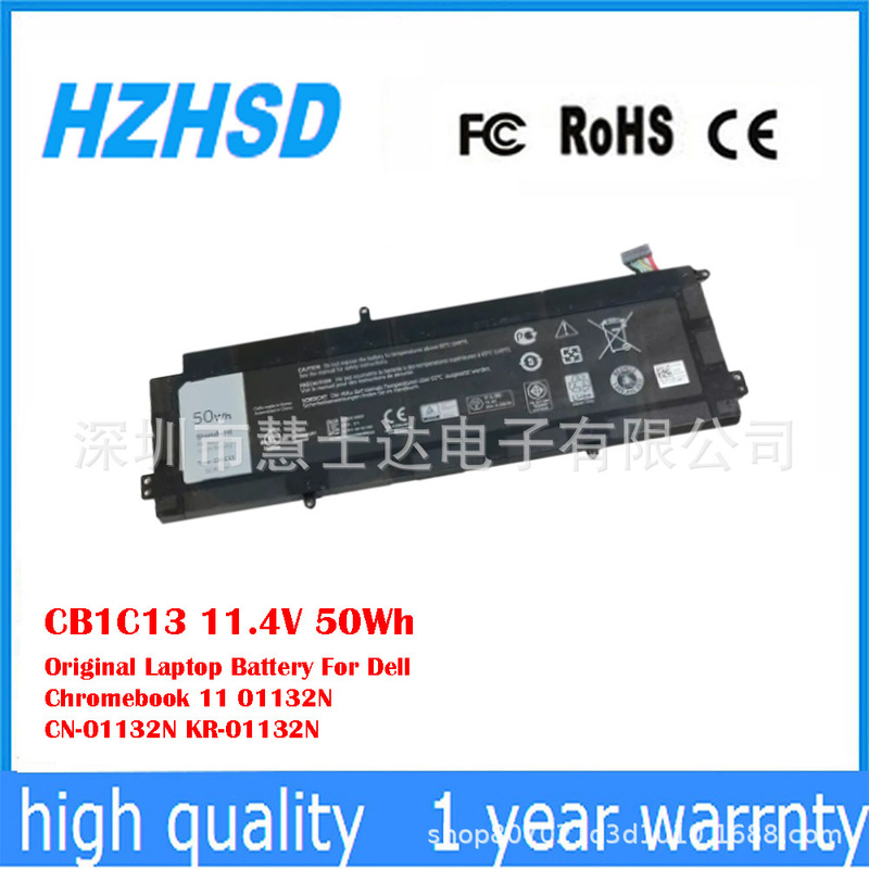 Suitable for Dell Chromebook 11 01132N Cn-01132N Kr-01132N Battery Cb1C13