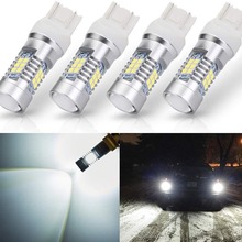 �S��ֱ�N ��܇LED���� 2835 21SMD T20 7443 ��܇�� 21W LEDβ��