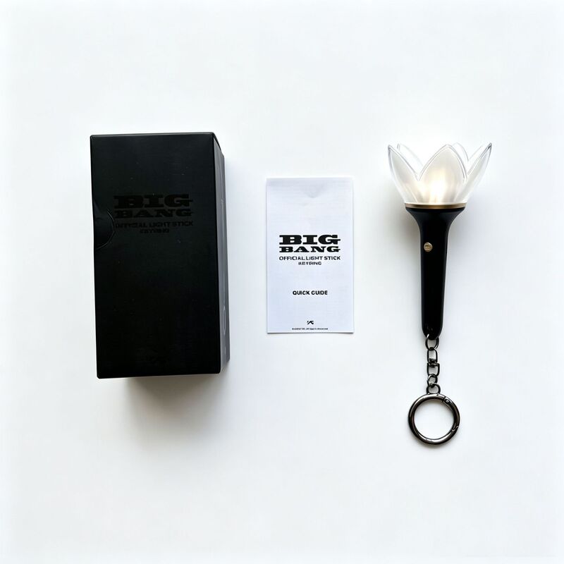 BIGBANG 20th Anniversary Crown Light Mini Fan Item Keychain, Glowing and Color-Changing, Same Style as the Fifth Generation Crown Merchandise