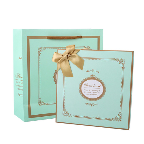 Chocolate packaging box 520 gift box empty box handmade Christmas birthday gift box heaven and earth cover