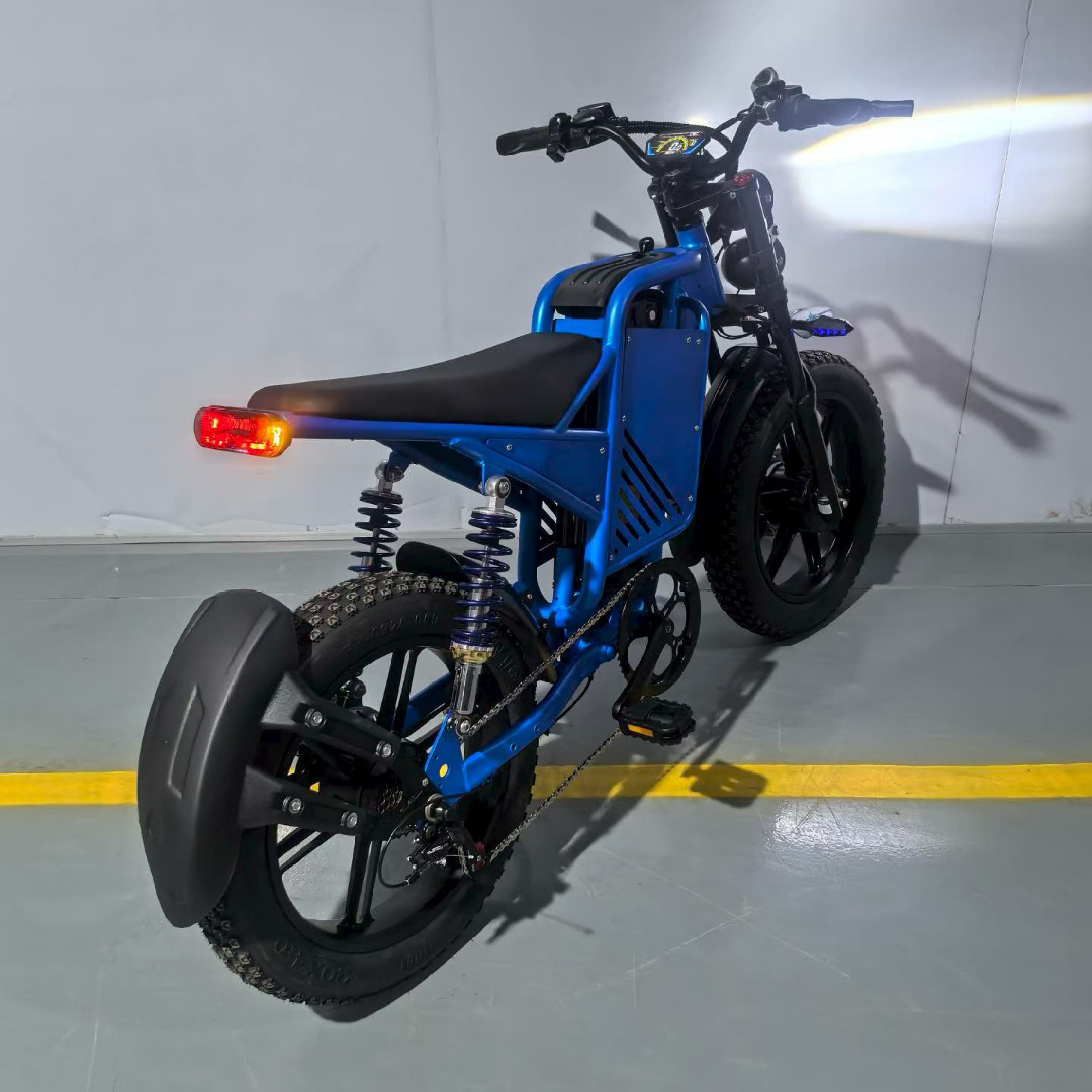 K15 Electric Assist Bicycle Dual Motor EBiK Electric Assist Bike Dual Shock Absorber Dual Drive Motor Electric Vehicle