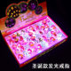 Factory direct Halloween luminous ring flash finger light led Christmas pumpkin ghost head children's bracelet necklace