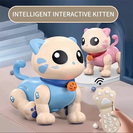 Transfronterizos control remoto infantil programación de juguetes inteligentes trucos electrónicos mascotas regalos robot gatos al por mayor eléctricos