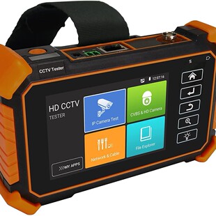 IP Camera Test 4'' IPS Touch Screen CCTV Tester POE H.265