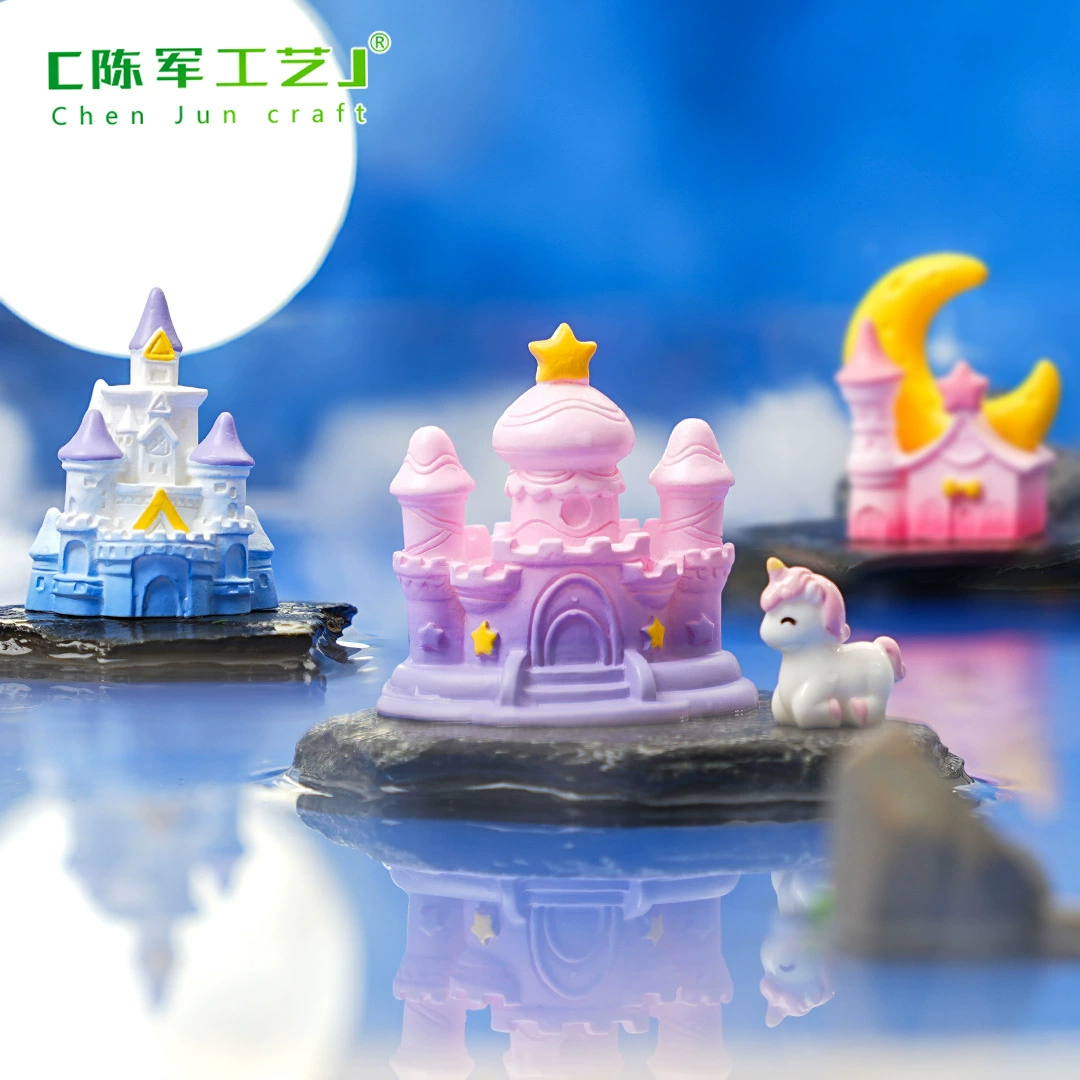 Креативный замок, дом, украшения с аксессуарами, аксессуар, для импорта, DIY-декор, микроландшафт