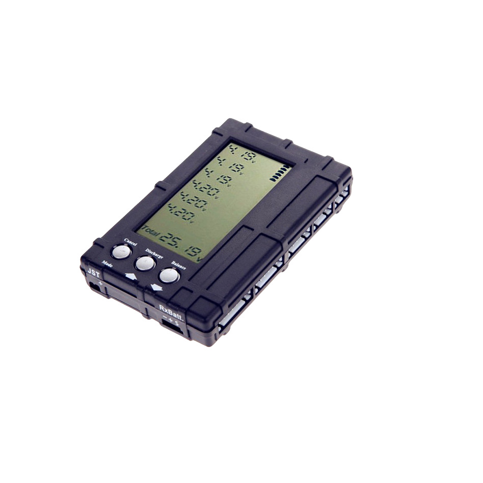 三合一 高精度电显  2-6S锂电池 电压显示器 放电器 平衡器