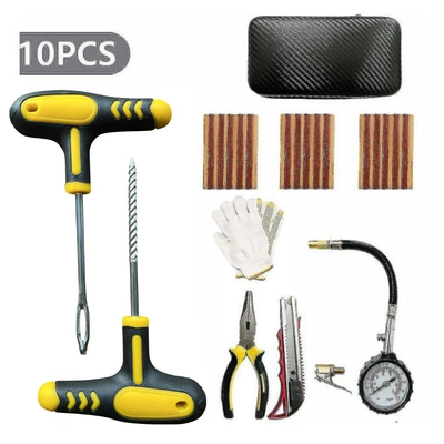 vacuum tire repair tool car – Repair kit - 10pcs-1