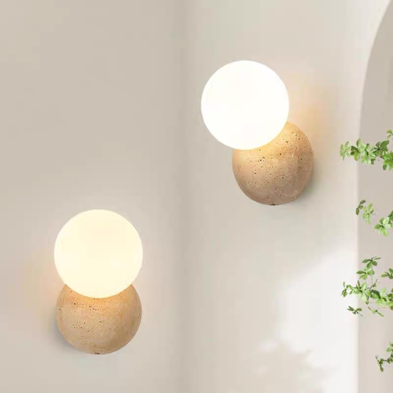 Japanese sconce for bed