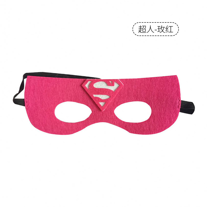 Creativa máscara de fieltro de Halloween máscara de ojos máscara de mascarada de Navidad niños máscara de anime de dibujos animados al por mayor