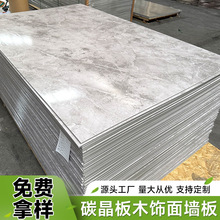 木饰面墙板护墙板背景墙装饰板金属板集成板饰面板室内装修碳晶板