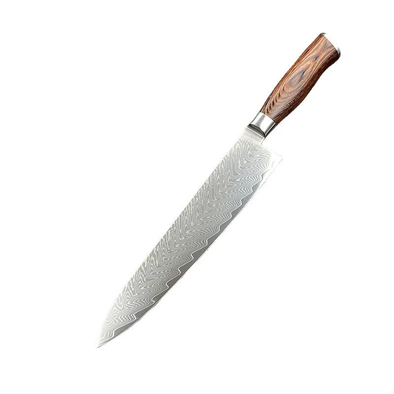 Дамасская сталь кухонный нож домашний повар нож сверхострый кухонный режущий нож поварский специализированный разрезной нож