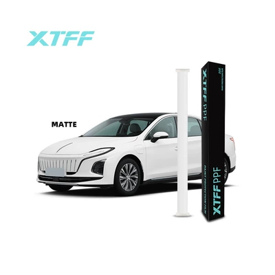 Cross-border wholesale TPU matte car paint protective film PPF matte matte car clothing polyethyllactone yellowing resistance