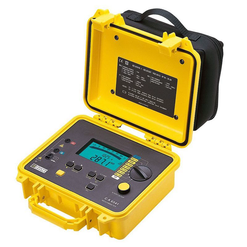 Chauvin Arnoux CA6543 Высокопроизводительный тестер целостности изоляции 1000 В Измерение сопротивления изоляции