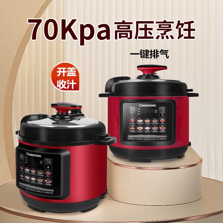 Factory Direct multi-functional household electric pressure cooker 2.5L intelligent electric pressure cooker automatic rice cooker stewed meat