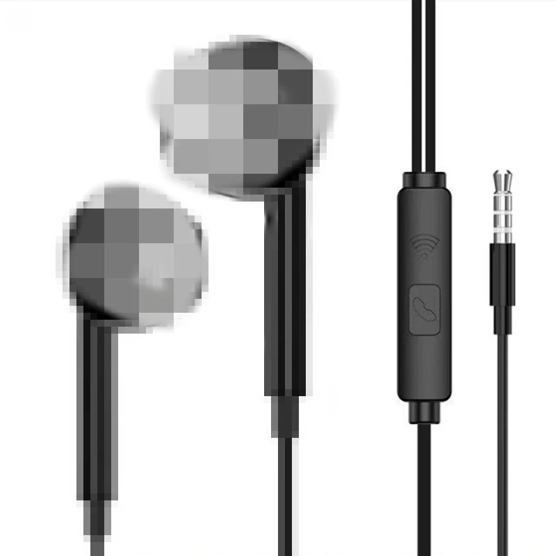 Wired 3D audio earphones, universal Type‑C/3.5 mm, inline wire control