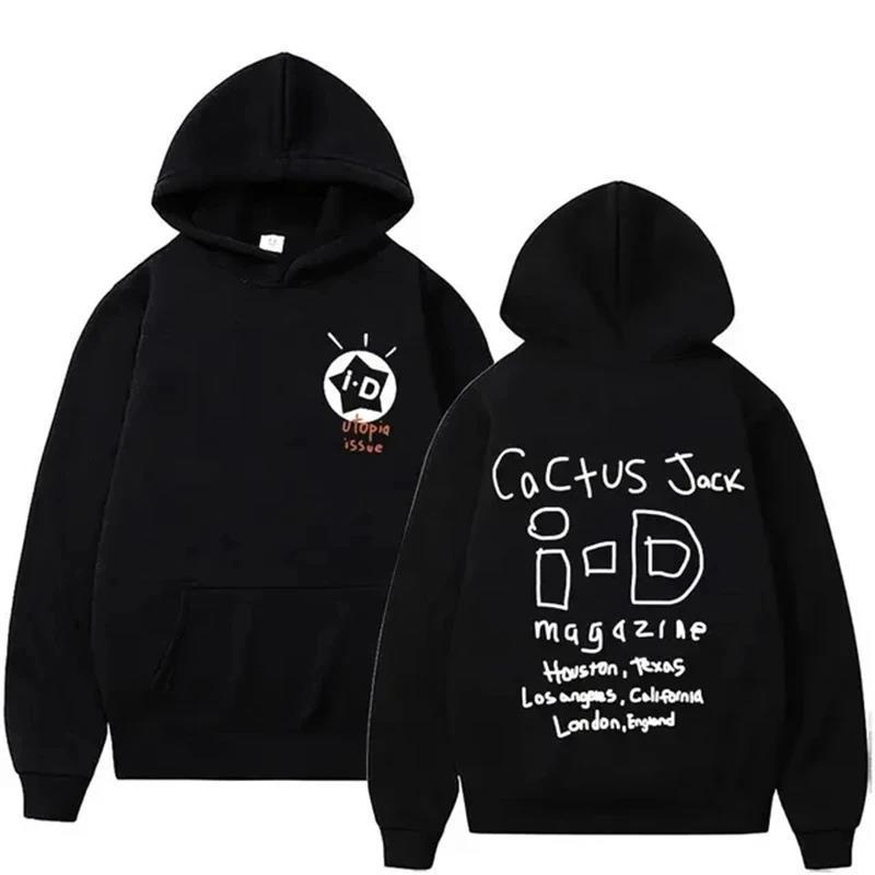 Rapper Cactus Jack Music Album Hoodies Men Women Fashion Hig