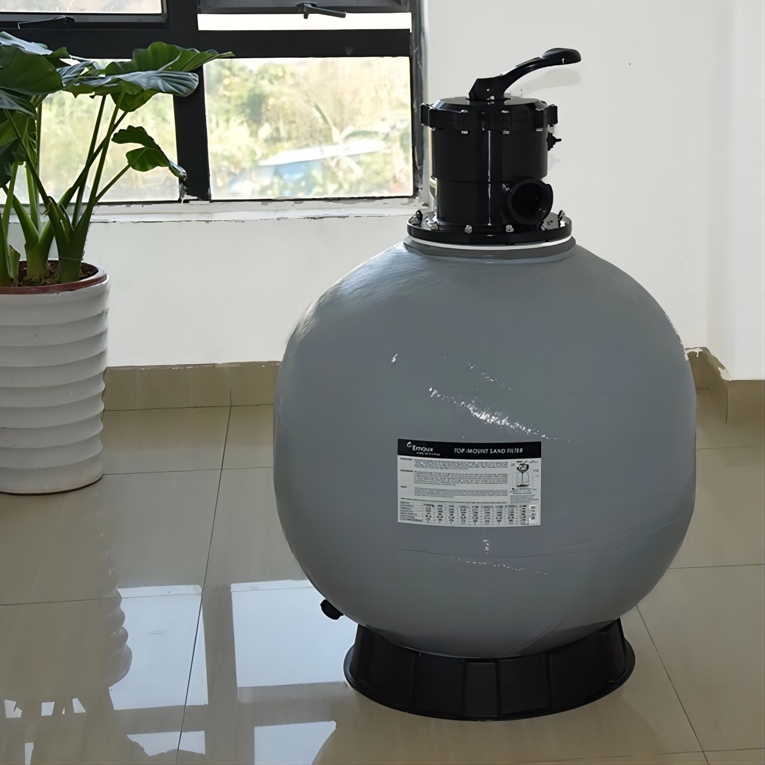 Tanque de arena para piscinas EMAUX, filtro de arena de cuarzo, tanque de arena para estanques de peces, spa, tratamiento de agua, tanque de arena