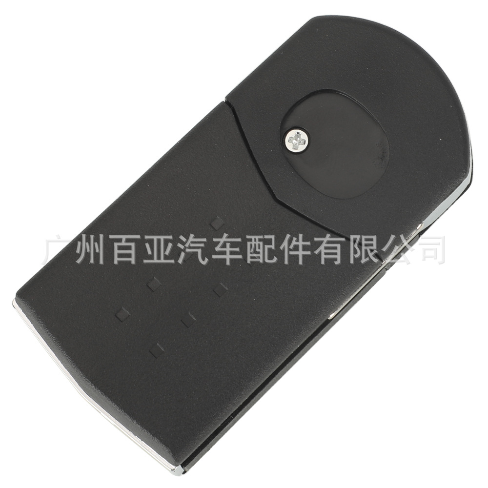 Suitable for Mazda 4-key folding remote control car key shell replacement shell T-type battery holder pay attention to the key pattern