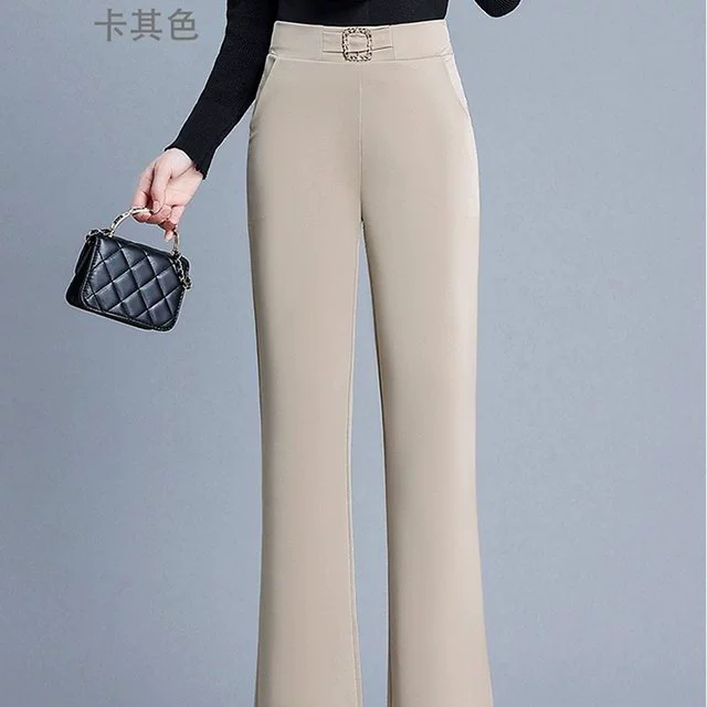 Fashionable trousers for mother, fitted