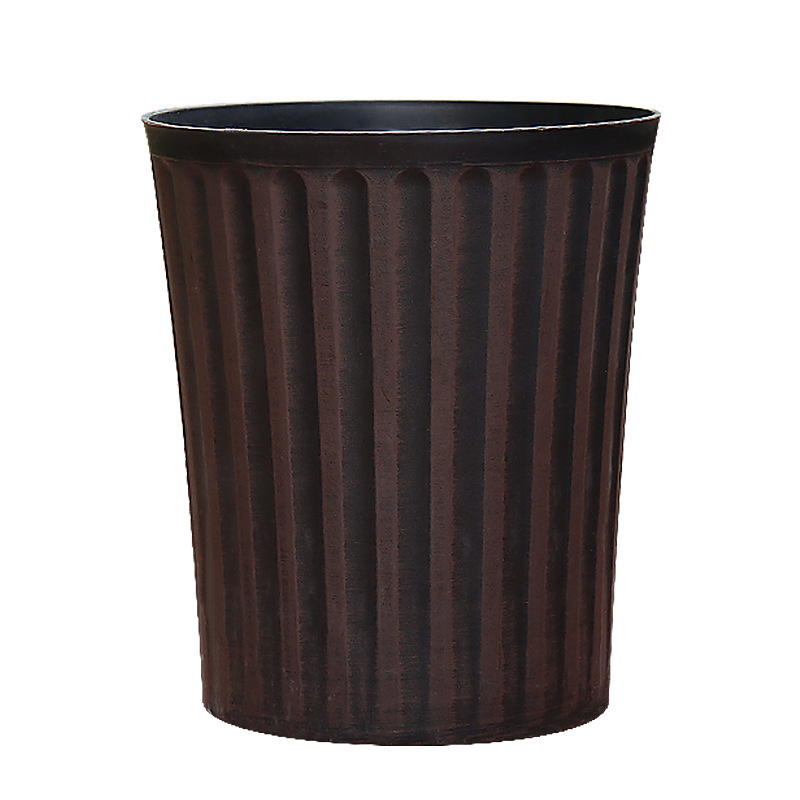 Venta al por mayor retro estilo europeo galón maceta de plástico maceta hogar Hortensia Rosa alambre Lotus resina maceta