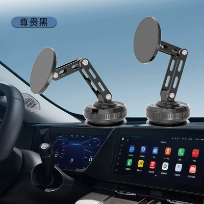 Car phone holder Phone Holder Car Mount - metal-360-upgraded-glue-vacuum-suction-cup-black