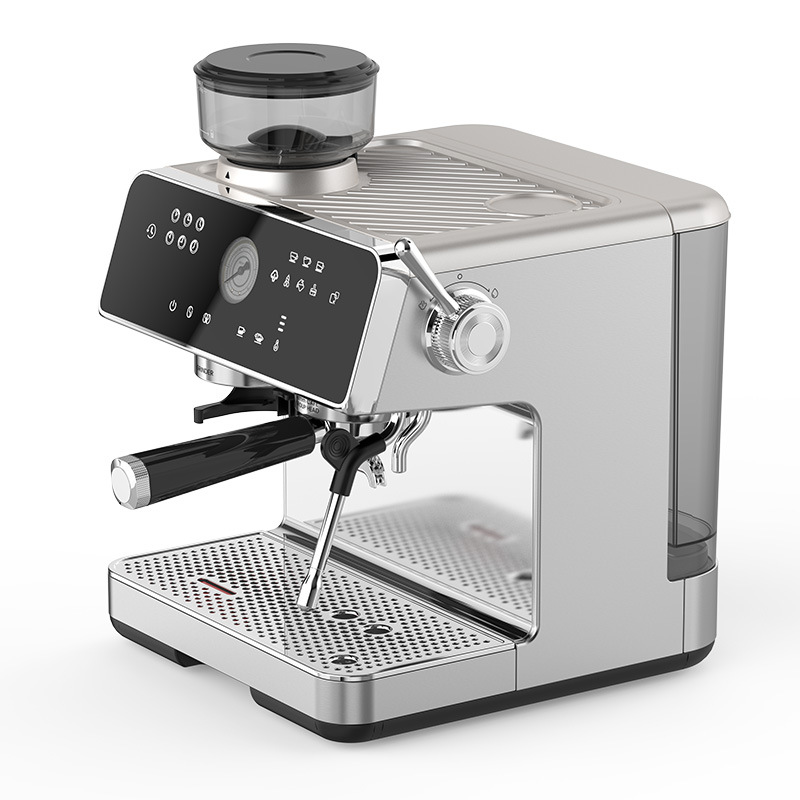 Máquina de extracción de café en frío con pantalla táctil Máquina de molienda semi-automática para el hogar italiano