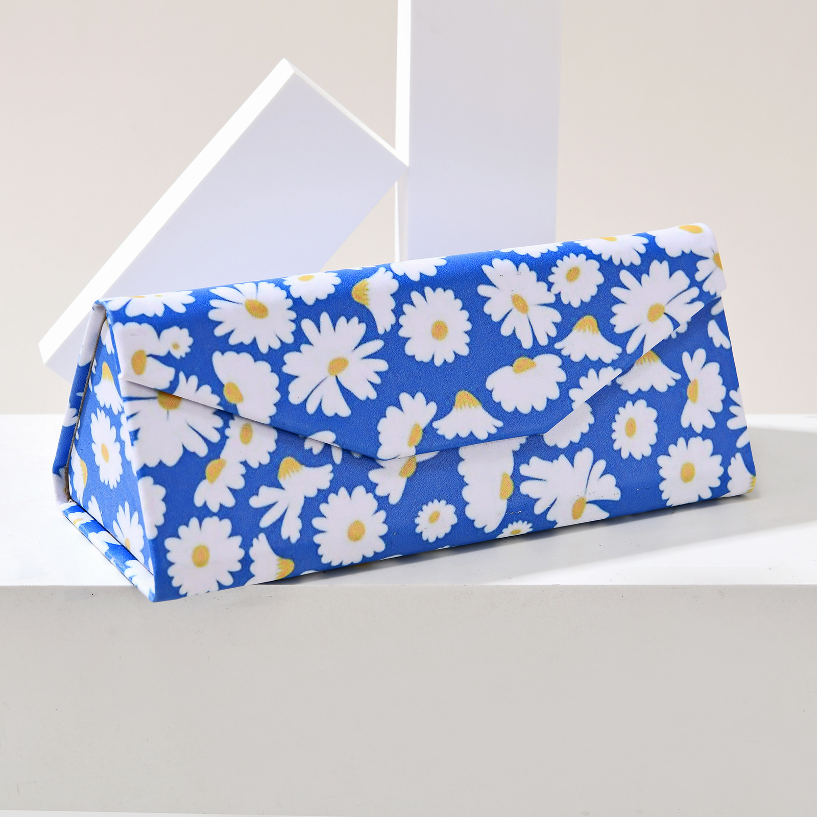 105g Weight glasses case Classification Leather Material Flower, Butterfly Pattern Unisex Gender Casual, Bohemian Style Casual Bohemian Flower Butterfly Leather Unisex Glasses Case 3