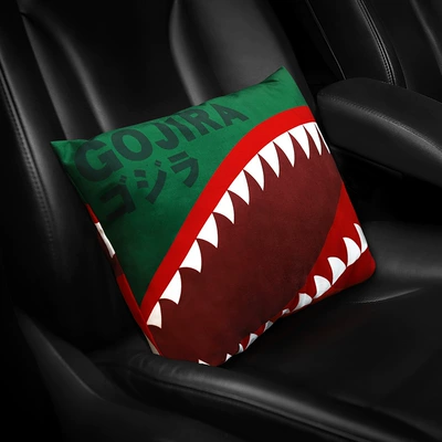 Cervical Pillow Trendy Brand – Headrest - monster-green-headrest-car-lumbar
