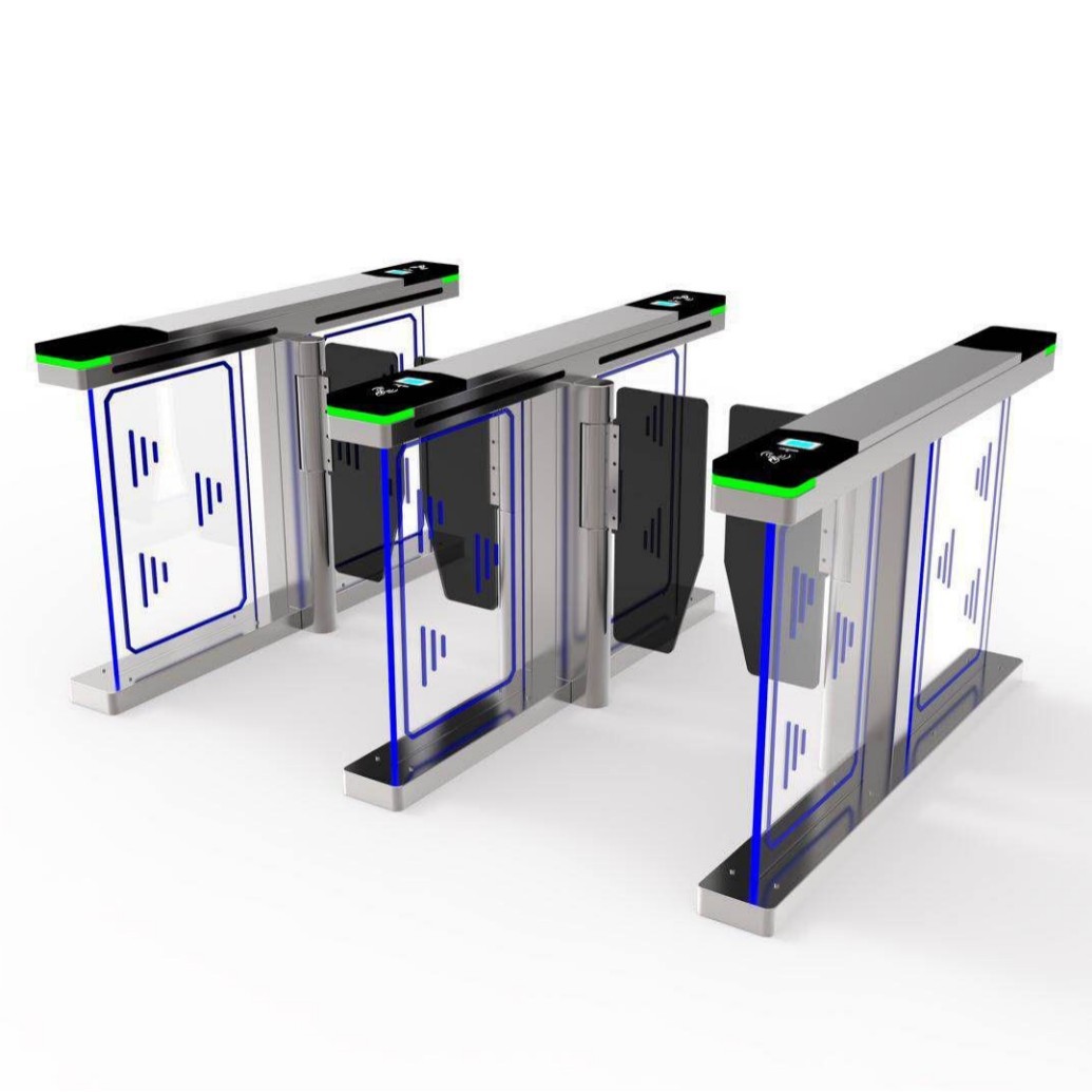 写字楼速通门高端闸机访客刷卡系统办公楼大厦人脸识别门禁通道闸