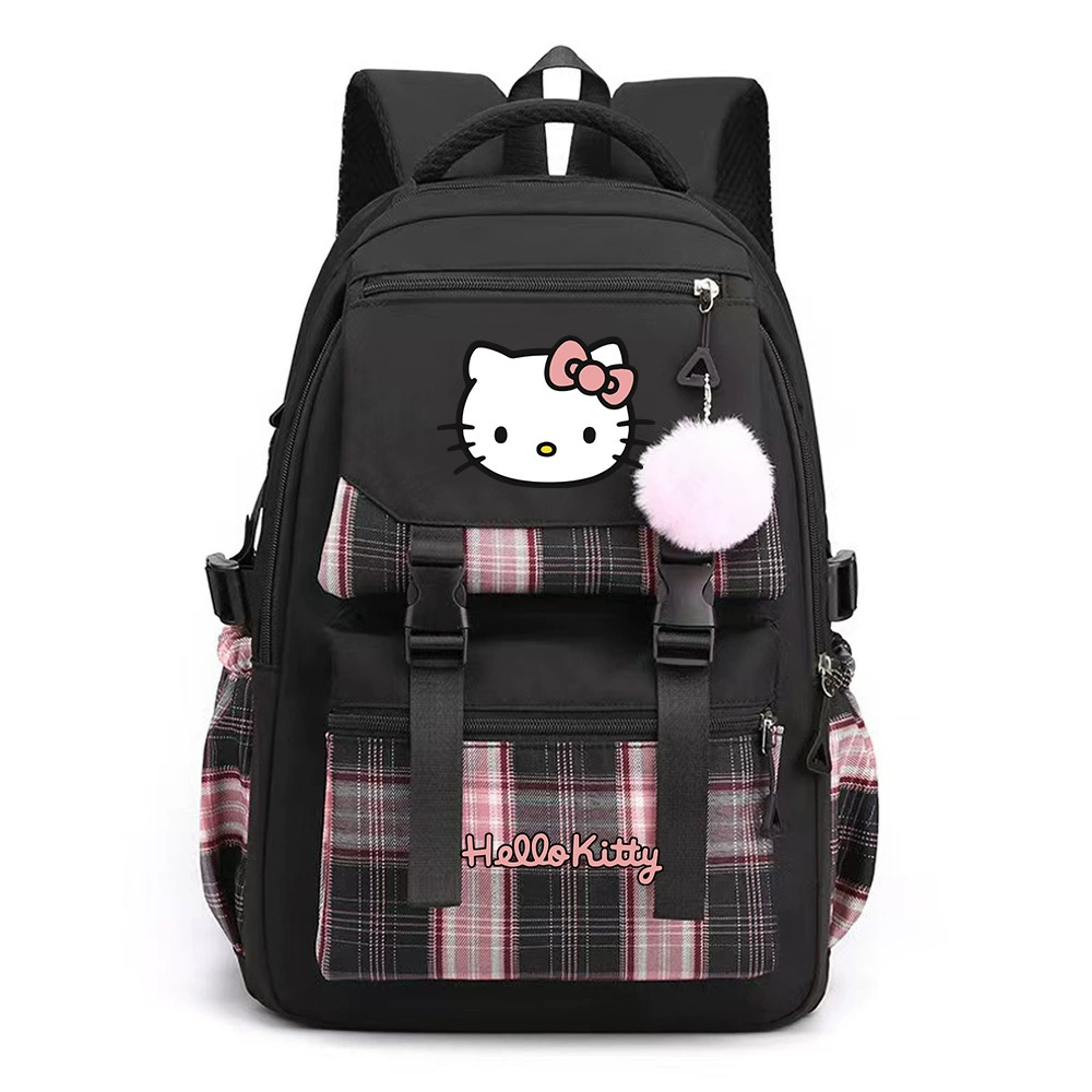 Привет Китти, рюкзак Hello Kitty, японская милая вместительная сумка через плечо для подростков