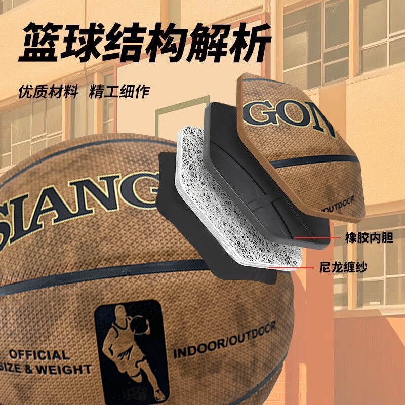 Pilot Series Basketball No. 7 Indoor and Outdoor Granular Cement Floor Student Wear-Resistant Retro Cross-Shaped Wholesale Pilot Series Basketball No. 7 Indoor and Outdoor Granular Cement Floor Student Wear-Resistant Retro Cross-Shaped Wholesale