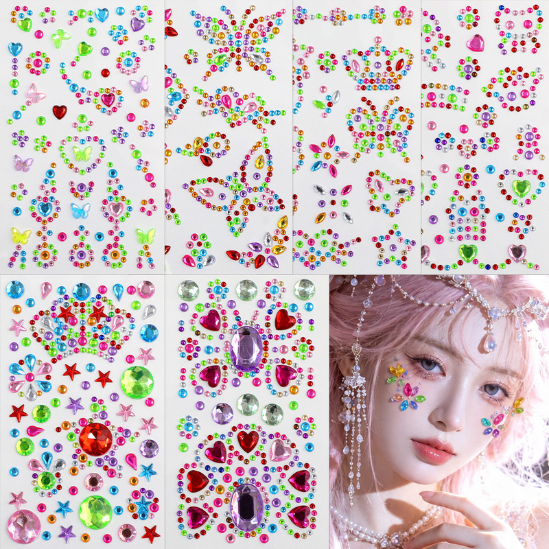 New heart-shaped, sparkling diamond stickers – creative DIY gem stickers for children, featuring a starry sky design with acrylic crystal rhinestones New heart-shaped, sparkling diamond stickers – creative DIY gem stickers for children, featuring a starry sky design with acrylic crystal rhinestones