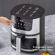 Cross-border air fryer air fryer large capacity 7 liters stainless steel visual fryer multifunctional electric fryer wholesale