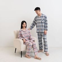 【加工定制】秋冬情侣款睡衣舒适休闲男女士可外穿家居服套装