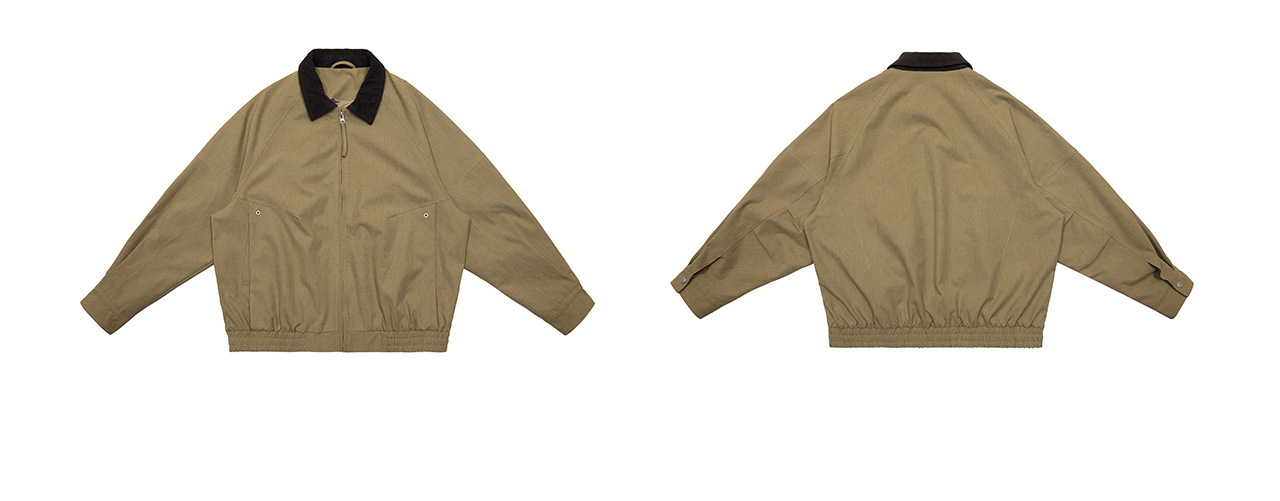 UNF Loose Barn Style Zip Jacket