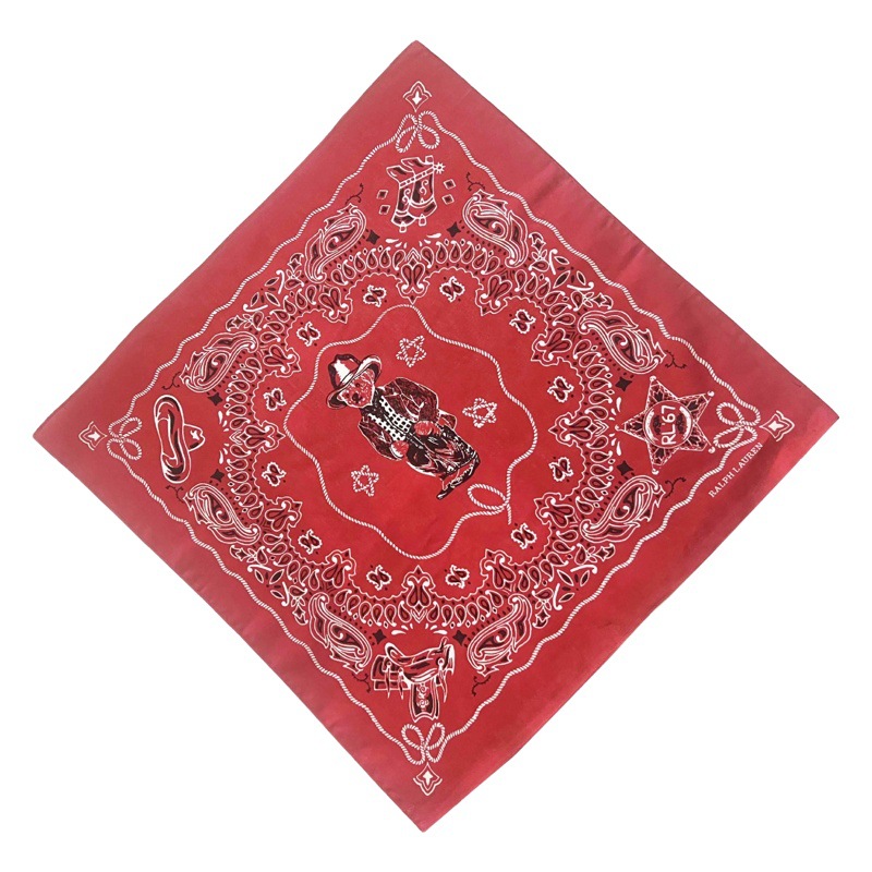 Spot cotton square 55*55cm small silk scarf outdoor riding hip-hop street dance scarf factory outlet