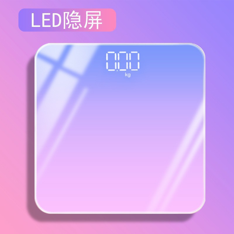 Led gradient purple weight scale (white light)✦☆