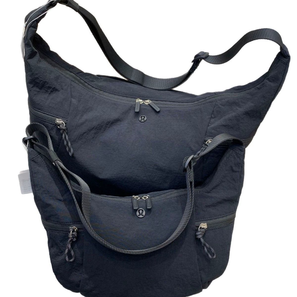 Сумка через плечо для фитнеса Lululemon croissant SlouchySling13L женская, однотонная подмышечная, перекроенная сумка Dumpling