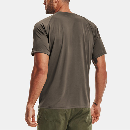 Summer Ice Silk Quick-Dry Short-Sleeve T-Shirt for Men Loose and Breathable Thin Half-Shirt Running Fitness Training Sport Top