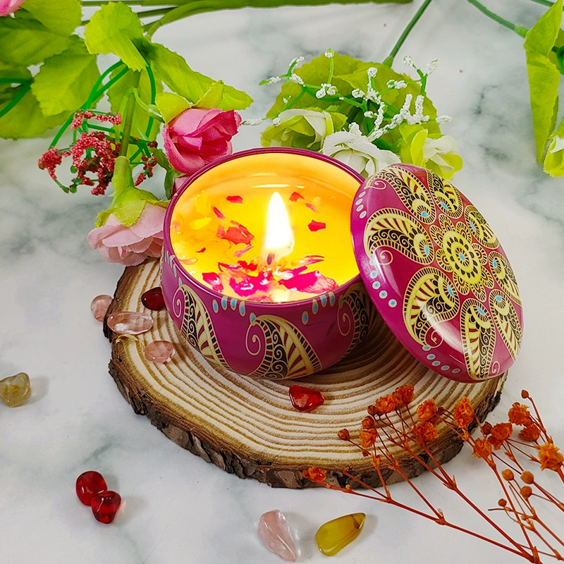 Флорель aromatherapy ароматическая свеча с цветочным ароматом, декоративная банка или набор подарков, несколько цветочных запахов