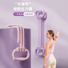 8の字型エクササイズバンド 女性用 背筋トレーニング エクササイズロープ ホームフィットネス ヨガ ストレッチ レジスタンスバンド 背筋強化