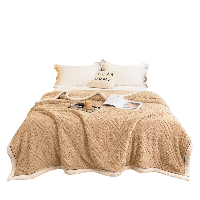 A clase tallada torre de coral hibisco mantas de oficina siesta mantas mantas de aire acondicionado mantas sopa mantas toallas edredones